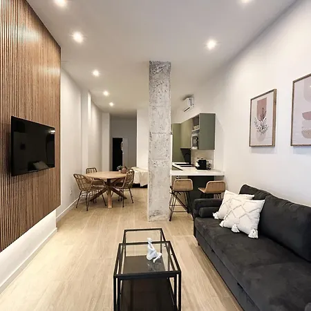 Апартаменты Estudio A Estrenar A Metros De Jardines Del Turia Валенсия